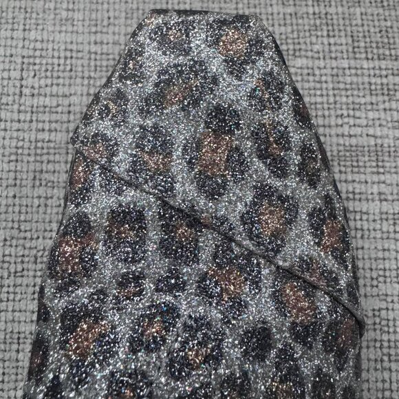 TOM’S Sparkly Fun Animal Print Ultra Comfortable Slip On Shoes - Size 7 - Picture 5 of 10